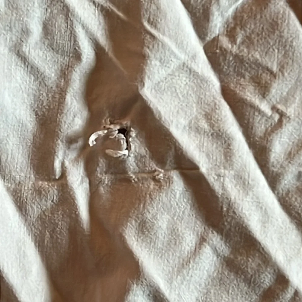 Antique embroidered Elegant coverlet or bedspread 90” x 72”